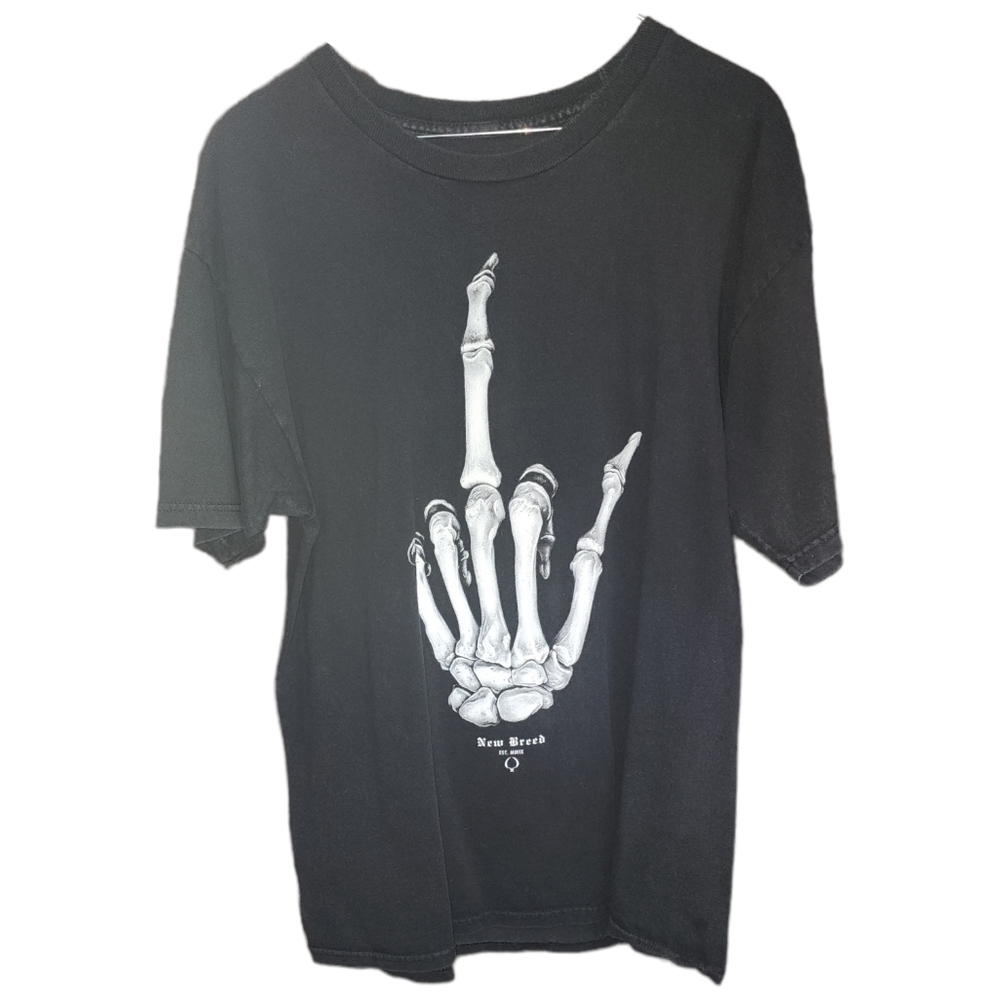Skeleton Hand T Shirt - Large